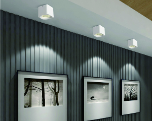 The difference between a downlight and a spot light